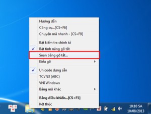 Sửa đổi Unikey
